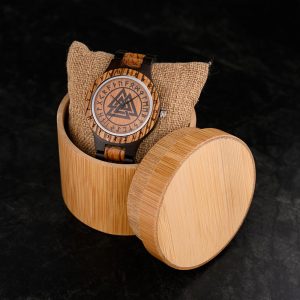 BOBO BIRD – Montre en bois série « symboles » pour homme