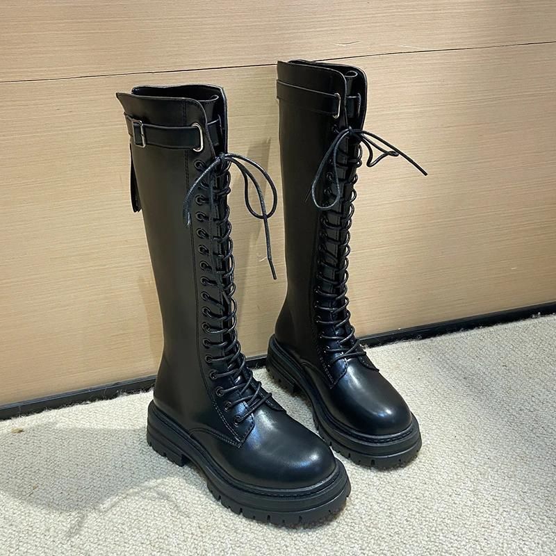 Bottes Steampunk Femme en PU – Image 4